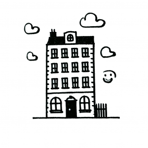 Immeuble pour représenter les actifs immobiliers
